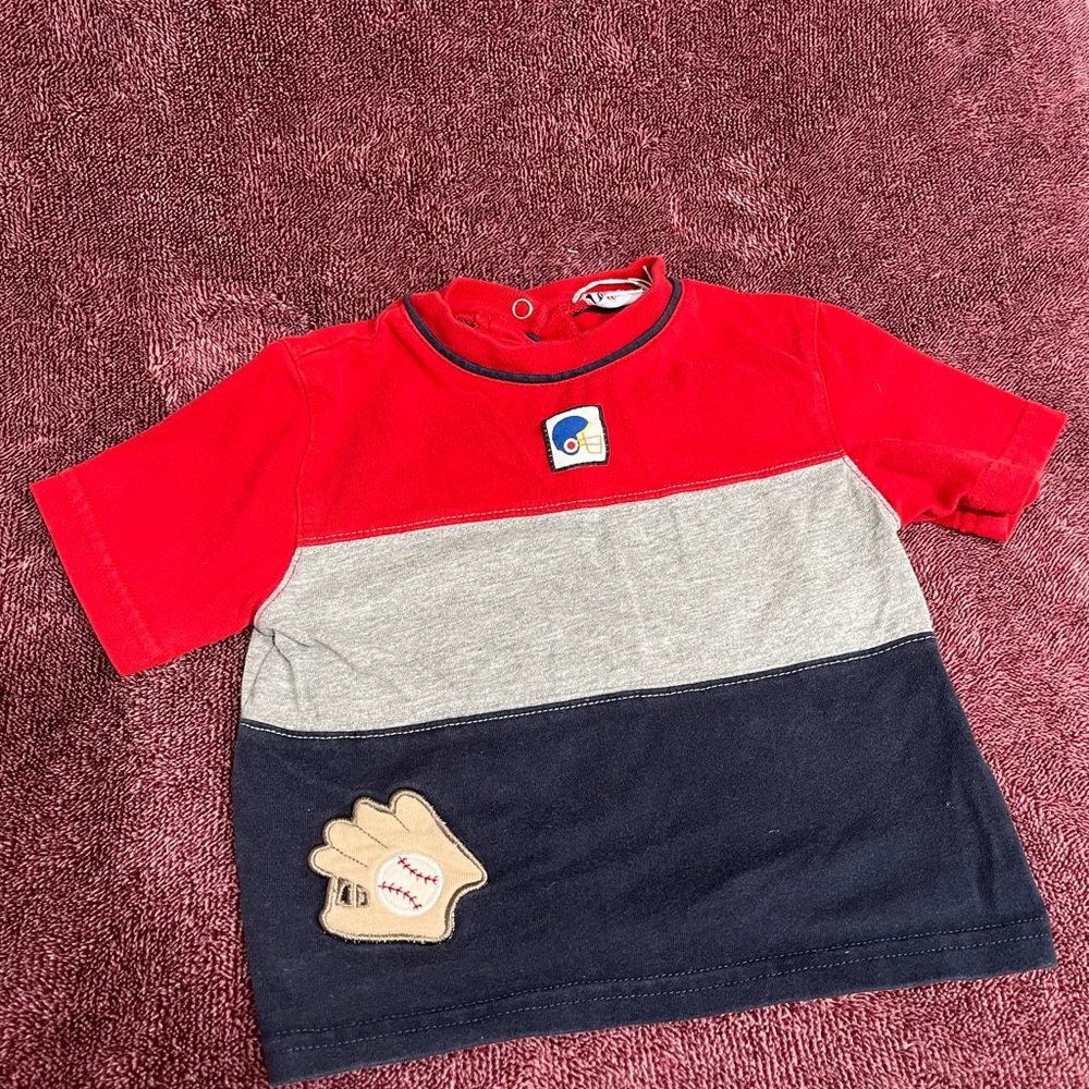 Vintage Baby Baseball Patch Tee